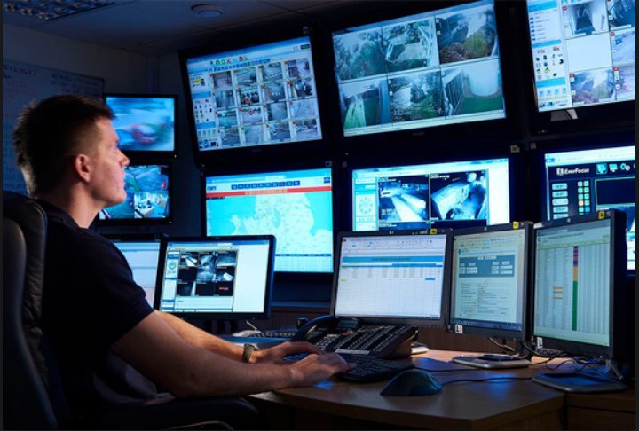 Central de monitoreo de seguridad